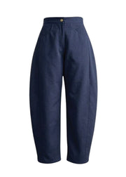 Barrel linen pants